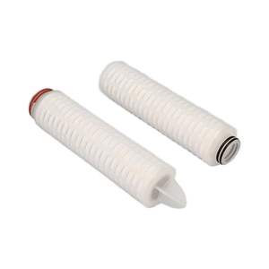 <span class=keywords><strong>Cartouche</strong></span> filtrante en membrane PVDF de qualité stérile 20 pouces 0,65 µm 0,85 µm, adaptée à la récupération et à la purification des solvants - Product Image 5