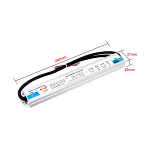 Fuente de Alimentación para Tiras de LED con Control DALI, Resistente al Agua IP67, 36W/75W/100W/150W/200W, Voltaje Constante, 100-240V AC-DC 12V 24V 48V - Product Image 2