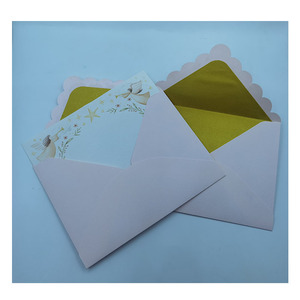 Nuevo sobre de vacaciones de boda de lujo de gama alta de papel especial Rosa destacado en Stock 13, 4X18, 4CM - Product Image 3