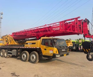 Grue tout-terrain SANY d'occasion modèle STC600t5 et 60t de 2021 avec moteur Weichai et composants de roulement - Product Image 3