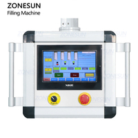ZONESUN ZS-VTGF4 automatique 4 têtes Servo pompe à engrenages pâte liquide visqueuse suivi Type Machine de remplissage pour Gel douche de lavage corporel