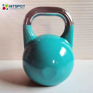 Ensemble de kettlebells en acier, poids libres 20 <span class=keywords><strong>kg</strong></span> <span class=keywords><strong>32</strong></span> <span class=keywords><strong>kg</strong></span>, poids de gym, entraînement de force, <span class=keywords><strong>kettlebell</strong></span> en fonte - Product Image 4