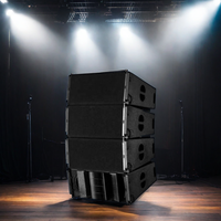 Système de sonorisation Vera36S 3 voies avec deux enceintes Line Array de 10 pouces, système de sonorisation live, système de sonorisation de scène, système de sonorisation de location, système de sonorisation pour tournées.