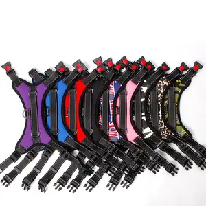 Toptan fabrika fiyat moda yansıtıcı yok çekme naylon Pet kedi köpekler için yelek tasma ayarlanabilir orta büyük köpek için eğitim yeleği - Product Image 1