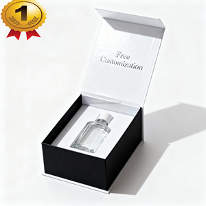 Caja de Embalaje de Perfume de Papel Rígido al por Mayor, Caja Cosmética con Impresión Personalizada, Embalaje de Regalo de Cartón de Lujo con Relieve UV - Product Image 3
