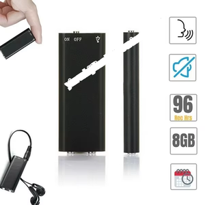 เครื่องบันทึกเสียงขนาดเล็ก 8GB แบบเปิดใช้งานด้วยเสียง ปากกาบันทึกเสียงดิจิตอล - Product Image 4