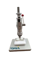 Machine manuelle de capsulage de couvercle de collier en métal pour les pulvérisateurs de bois baril d'emballage parfum sertisseur moteur de capsuleuse pour usage chimique