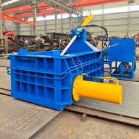 Vente à chaud compacteur de déchets automatique presse à pneus presse à métaux hydraulique compacteur de ferraille légère