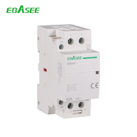 Contacteur modulaire silencieux EBASEE EBS5CH 2M2P 63A AC 230V Rail DIN |   Éclairage domestique, CVC, contrôle de pompe de piscine, CE |   Usine OEM
