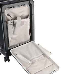 Maleta de mano con soporte para portátil <span class=keywords><strong>sin</strong></span> <span class=keywords><strong>cremallera</strong></span> Equipaje con sistema de bolsa de compresión incorporado Paquete de más ropa - Product Image 4