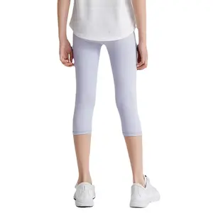 Oem Activewear abbigliamento sportivo sportivo pantaloni da Yoga per ragazze abiti da Yoga per bambini Leggings di abbigliamento per bambini personalizzati