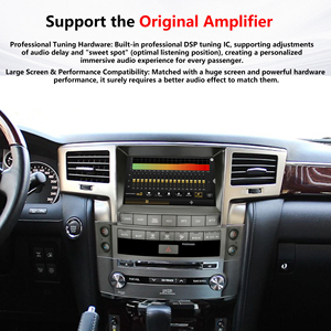 Autoradio HI-FI <span class=keywords><strong>8</strong></span>+25 Go pour LEXUS LX <span class=keywords><strong>570</strong></span> 2007-2015 Lecteur multimédia DVD CarPlay Écran audio vidéo 2 Din Navigation GPS DSP - Product Image 6