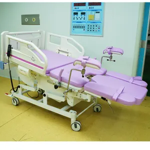 SnMOT7500C prix d'usine Table d'opération d'examen gynécologique électrique pour femme lit d'accouchement pour clinique maternité