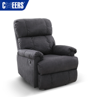 Canapé inclinable extensible en tissu Chesterfield MANWAH CHEERS - Meubles de salon modernes et de détente