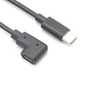 Vente en gros de câbles d'extension de Type C mâle à femelle, câble d'extension USB C à <span class=keywords><strong>Angle</strong></span> droit à 90 degrés - Product Image 5