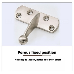 Cerradura <span class=keywords><strong>de</strong></span> Cadena para <span class=keywords><strong>Puerta</strong></span> <span class=keywords><strong>de</strong></span> Hotel Antirrobo, Moderna y Reforzada, con Control Remoto Eléctrico, Fácil Instalación, Acero Inoxidable 304, Segura - Product Image 4