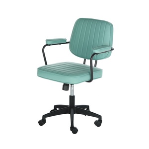 Stylish <strong>Pink</strong> Fabric Office Desk <strong>Chair</strong> with Armrst - Product Image 6