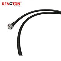 200cm Rfvoton Rf konektor Din steker ke Din Plug untuk 1/2 rakitan kabel Super fleksibel