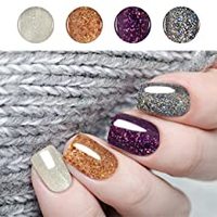 Gel UV LED 3-en-1 OEM, application facile, 24 couleurs, 5ml, base et top coat, longue tenue, brillant et lisse
