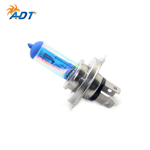 Nueva Bombilla Halógena H4 para Faros Delanteros ADT, Súper Blanca 8500K, Ajuste Universal, 12V, Certificación CE, Certificación ROHS, Garantía de 12 Meses - Product Image 1