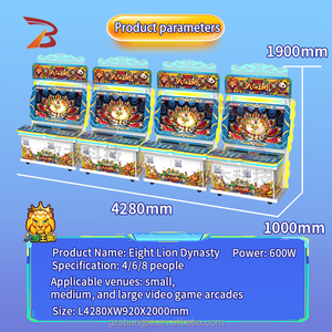 Chất lượng cao trò chơi giải trí máy đồng tiền hoạt động Arcade 8 người chơi <span class=keywords><strong>video</strong></span> đoán trò chơi máy cho kinh doanh/Giải trí - Product Image 2