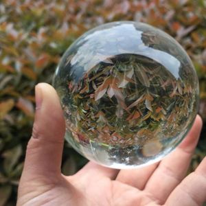 Bola de Acrílico Transparente de Alta Calidad al por Mayor, Bola de Cristal Grande de 20 cm, Colorida, Sólida, para Regalo - Product Image 5