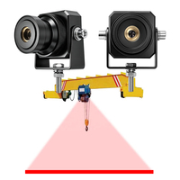 Peralatan Forklift Industri Luar Ruangan yang Dapat Disesuaikan, Proyektor Garis Laser Virtual RGB Penanda Area Berbahaya, Lampu Penanda Lantai