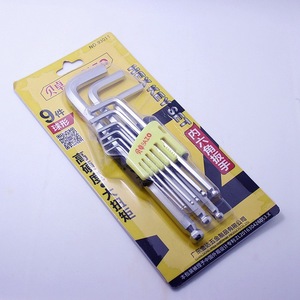 <span class=keywords><strong>Bezo</strong></span> 9-teiliger Kugelförmiger Manueller Schraubenschlüsselsatz Sechskantschlüsselsatz 93011 Neunteiliges Set - Product Image 3