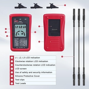 เครื่องวัดลำดับเฟส TTLTES UNI-T UT261A แบบ 3 เฟส  ตัวทดสอบลำดับเฟส AC  ตัวบ่งชี้ลำดับเฟส 40V-690V  เครื่องวัดเฟสขาด  มอเตอร์  รับประกัน 1 ปี - Product Image 5