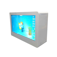 Pantalla Táctil LED a Todo Color AWSTOUCH de 32-100 Pulgadas, 1000 Nits de Brillo, Android Windows, para Exhibición de Productos y Comercio Minorista