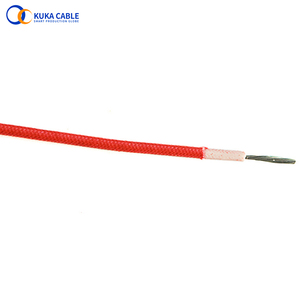 <span class=keywords><strong>Fil</strong></span> chauffant en caoutchouc de silicone haute température avec isolation en fibre de verre - Product Image 3