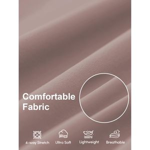 Pantalon de travail pour femme FOXA, coupe large, taille haute, extensible, avec poches latérales - Product Image 5