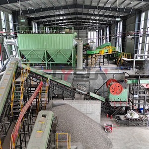 MSW Resource Recovery Production Line <b>Waste</b> Sorting Shredding Dewatering Forming Line For RDF Fuel Briquette Stick - Product Image 4