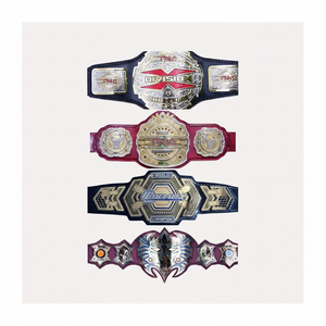 High Quality Handmade Championship Title <b>Belts</b> for MMA <b>Wrestling</b> Muay Thai Custom Leather with Great Detailing - Product Image 1
