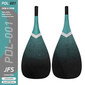 ไม้พาย SUP คาร์บอนไฟเบอร์ ปรับความยาวได้ 175-217 ซม.  ใบพายแบบ All-Around  โลโก้ปรับแต่งได้  ใบพาย 2 ท่อน รุ่น JFS PDL001 สำหรับทุกเพศ ใช้ในทะเล PD - Product Image 2