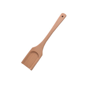 Spatule creuse multifonctionnelle en bois de qualité supérieure pour la cuisine domestique, 30 x 6 cm - Product Image 1