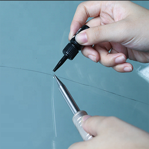 R S Nail 2024 Venta caliente OEM Reparación de parabrisas Pegamento Alto transparente Fácil reparación <span class=keywords><strong>Adhesivo</strong></span> de vidrio para automóvil - Product Image 3