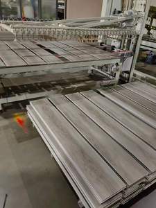 Không thấm nước bấm vào khóa SPC Vinyl ván sàn 6mm hạt gỗ chống trượt chịu mài mòn chống cháy cho văn phòng nhà - Product Image 4