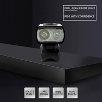 Lampe de vélo haute luminosité, super brillante, rechargeable par USB, étanche, LED, pour la sécurité, éclairage avant pour la conduite de nuit sur route et en montagne