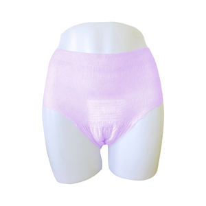 Pantalon menstruel noir pour femmes Couche hygiénique jetable non tissée - Product Image 5