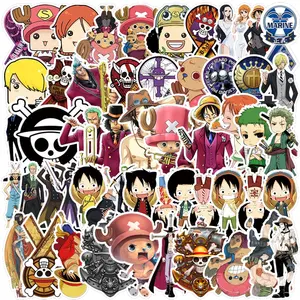 50 Stuks Cool Anime Cartoon Collectie Sticker Geen Herhaling Promotie Geschenken Decoratieve Graffiti Mix Verschillende Stickers Set