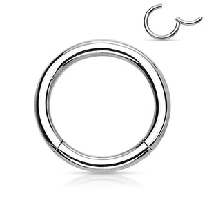 Anillos de Titanio G23 para Piercing Daith, Anillo de Nariz, Septum, Hipoalergénico, Joyería de Titanio ASTM F136, Pendientes Helix - Product Image 5