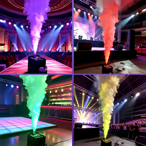 <span class=keywords><strong>Machine</strong></span> à fumée professionnelle à colonne d'air verticale en métal avec LED RGB, DMX512, pour effets de scène, mariages, DJ, discothèques et fêtes - Product Image 4