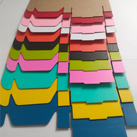 Boîte personnalisée en forme d'avion en papier ondulé, imprimée avec logo, en matériaux recyclés, pliable, couleur personnalisée, prix raisonnable