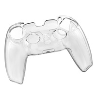 Couverture en cristal de remplacement KJH-PS5-002 pour boîtier PC contrôleur PS5 pour housse de protection de poignée PS5