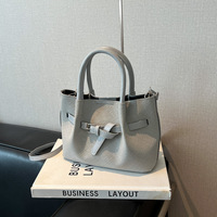Sac fourre-tout en PU pour femme, style coréen, tendance printemps-été, avec fermoir magnétique, résistant aux plis, en polyester