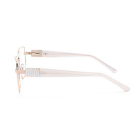 Haoya 2026 – Monture optique classique en métal pleine monture pour femme, légère, convient à toutes les formes de visage, usage quotidien, best-seller