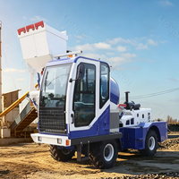 Bétonnière autochargeante de 1,8 m³ pour la construction rurale