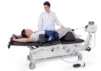 Suministros de rehabilitación de alta calidad cama de fisioterapia mesa de tracción eléctrica hecha de China