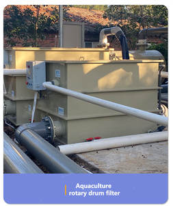 กล่องกรองแบบหมุนสำหรับบ่อปลาคาร์ฟและฟาร์มปลา  บำบัดน้ำ  ลดการบำรุงรักษา  ต้นทุนการใช้งานต่ำ  ติดตั้งง่าย - Product Image 6